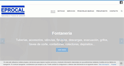 Desktop Screenshot of eprocal.es
